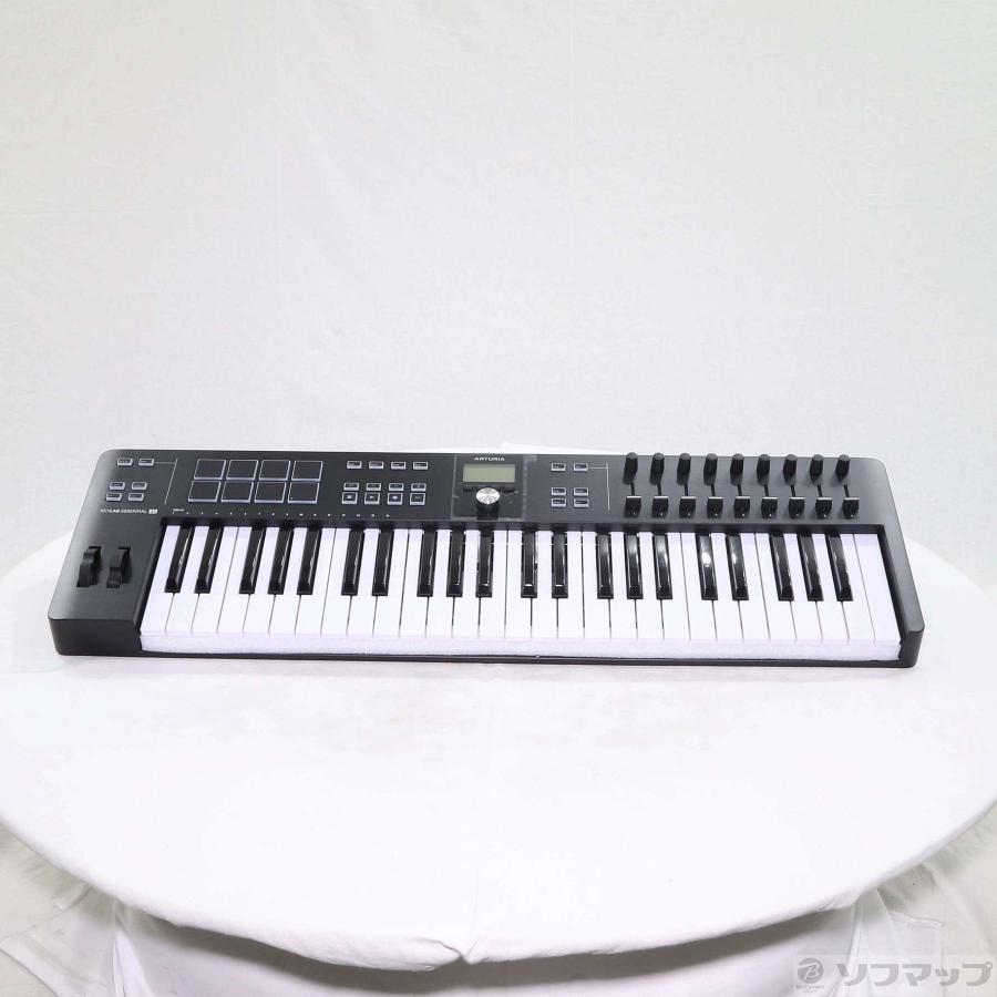 Arturia KeyLab Essential 49 mk3（中古美品） 中古〕ARTURIA(アートリア) KeyLab Essential 49 mk3 Black