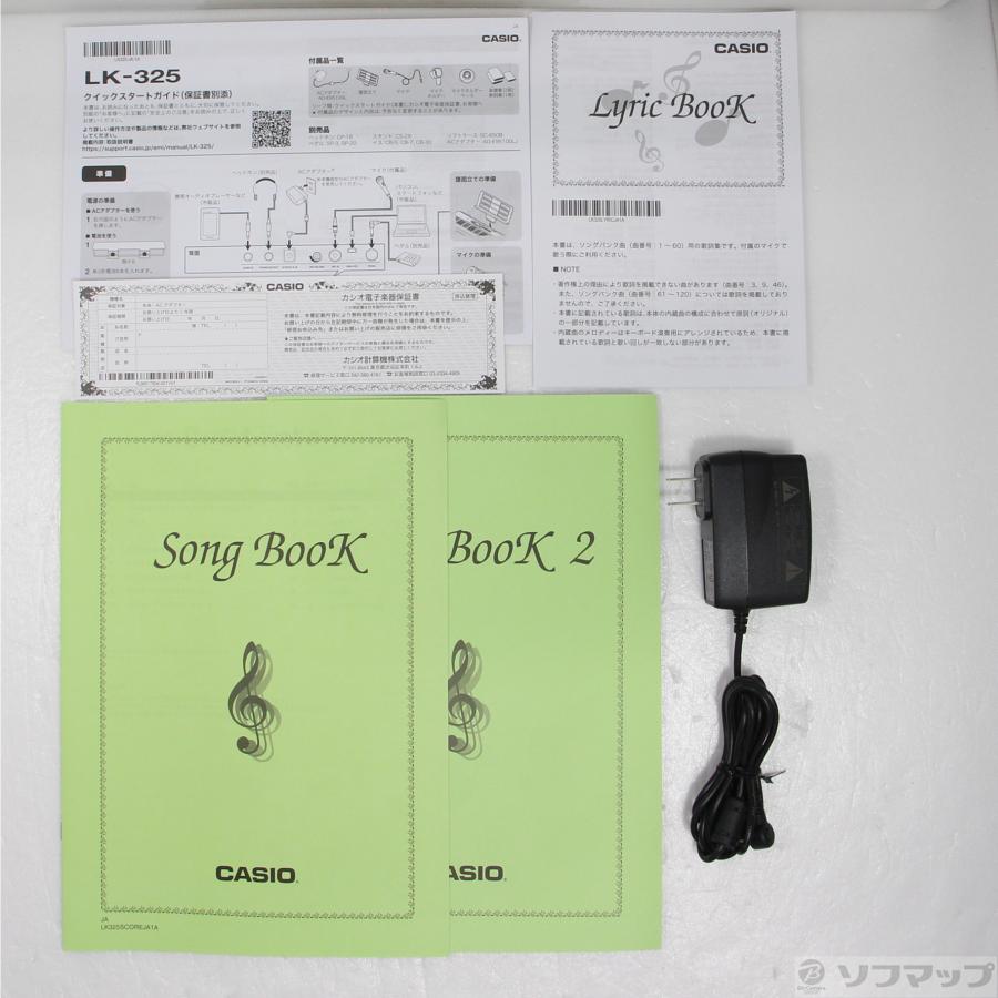 〔中古〕CASIO(カシオ)  〔展示品〕 Casiotone 光ナビゲーションキーボード LK-325 | CASIO | 05