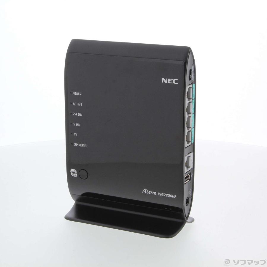 NEC - kisa様 NEC無線ルーター PA-WG2200HP 新品未使用品 Amazon | NEC Aterm 無線LAN親機 WiFiルーター 11ac/n/a/g/b