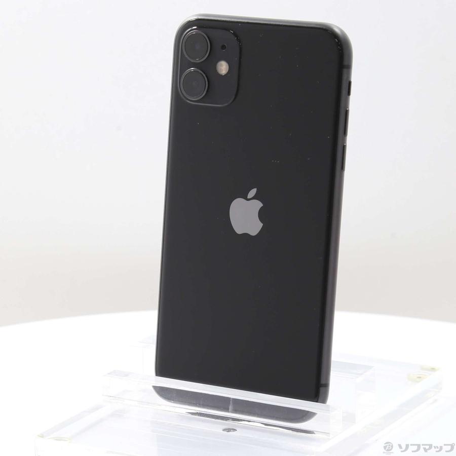 〔中古〕Apple(アップル)  iPhone11 128GB ブラック MWM02J／A SIMフリー｜y-sofmap｜02