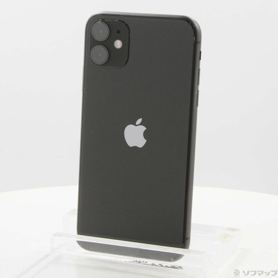 〔中古〕Apple(アップル)  iPhone11 128GB ブラック MWM02J／A SIMフリー｜y-sofmap｜02