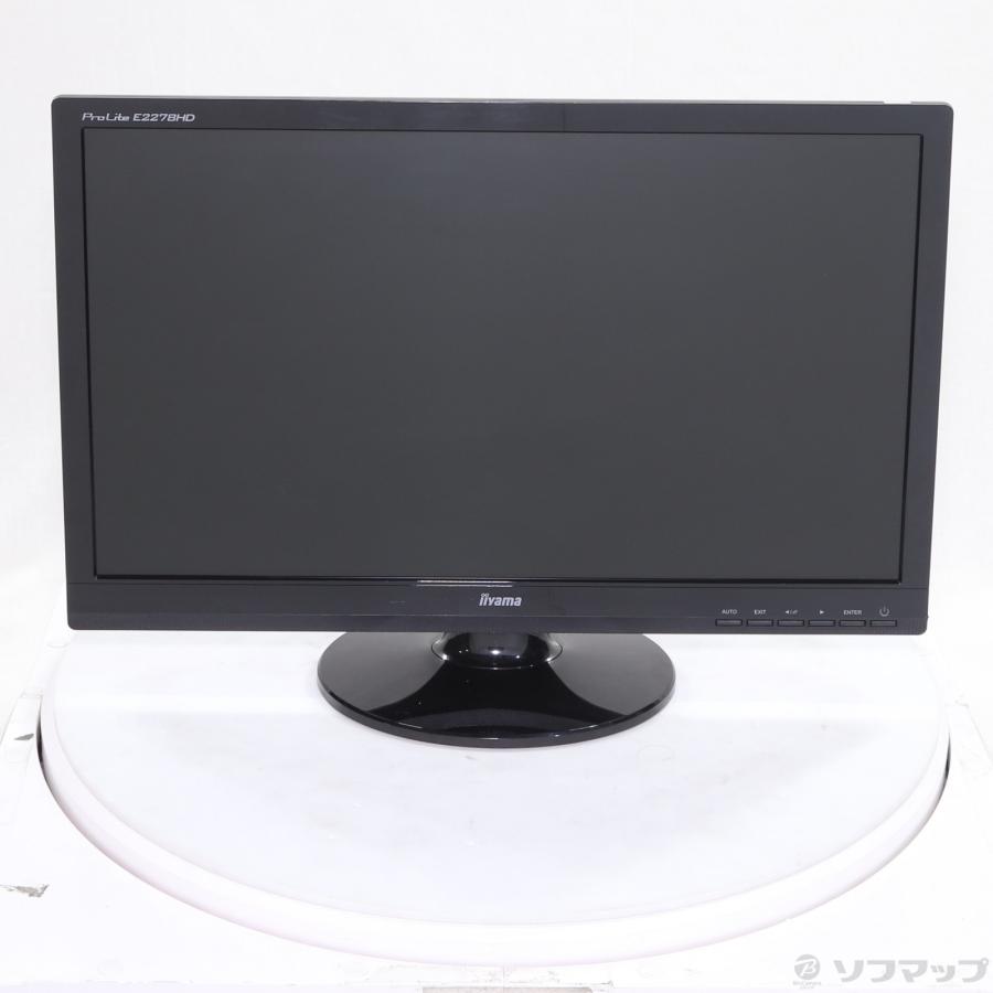 〔中古〕iiyama  ProLite E2278HD-2 (E2278HD-GB2) マーベルブラック｜y-sofmap｜02