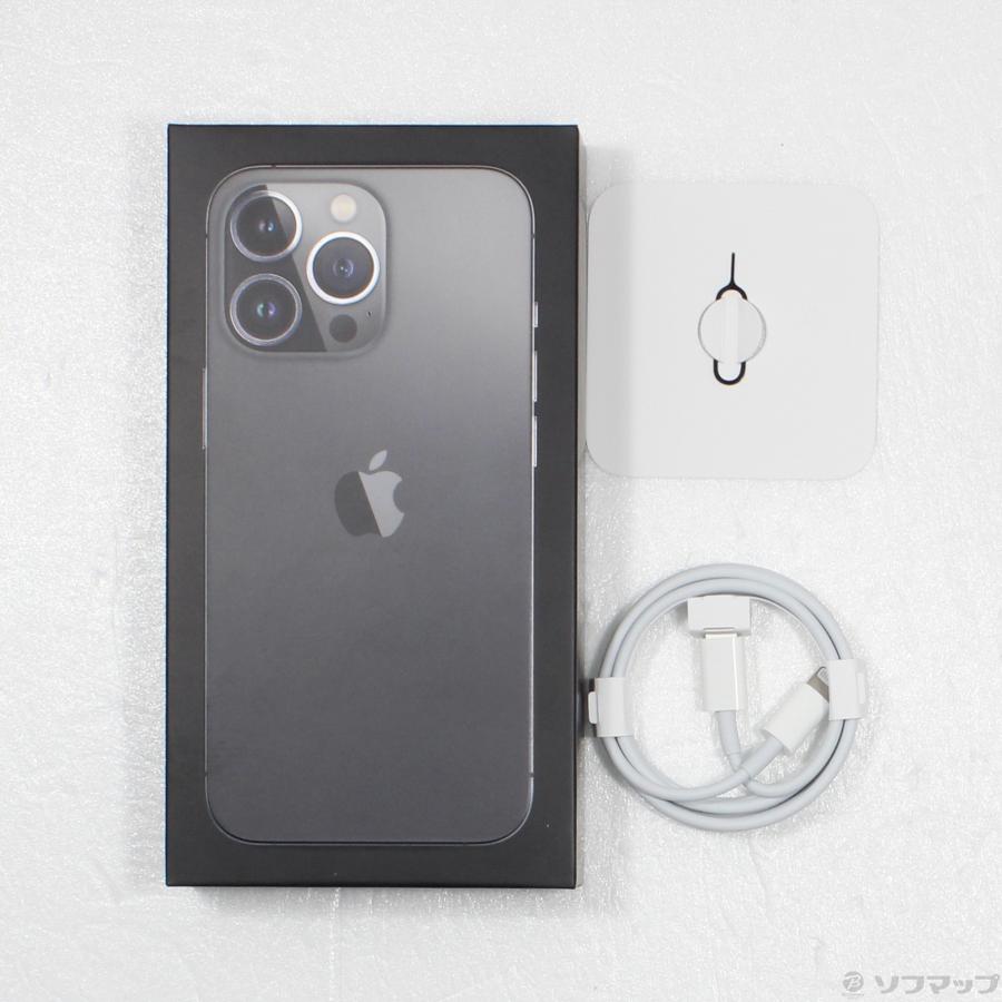 〔中古〕Apple(アップル)  iPhone13 Pro 256GB グラファイト MLUN3J／A SIMフリー｜y-sofmap｜06