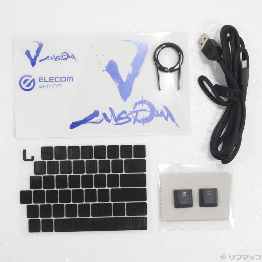 〔中古〕ELECOM(エレコム)  V custom VK310S ブラック 銀軸／スピードリニア TK-VK310SBK | ELECOM | 05