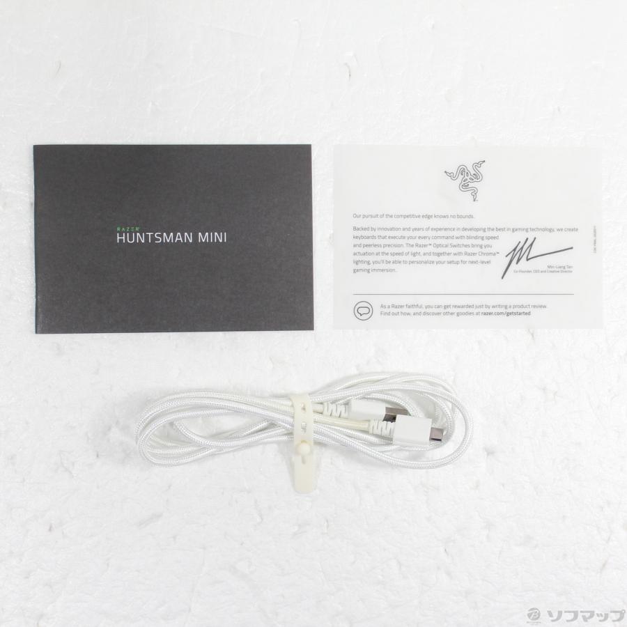 〔中古〕RAZER(レイザー)  Huntsman Mini JP Clicky Optical Switch RZ03-03390900-R3J1 ホワイト 紫軸 | Razer | 05