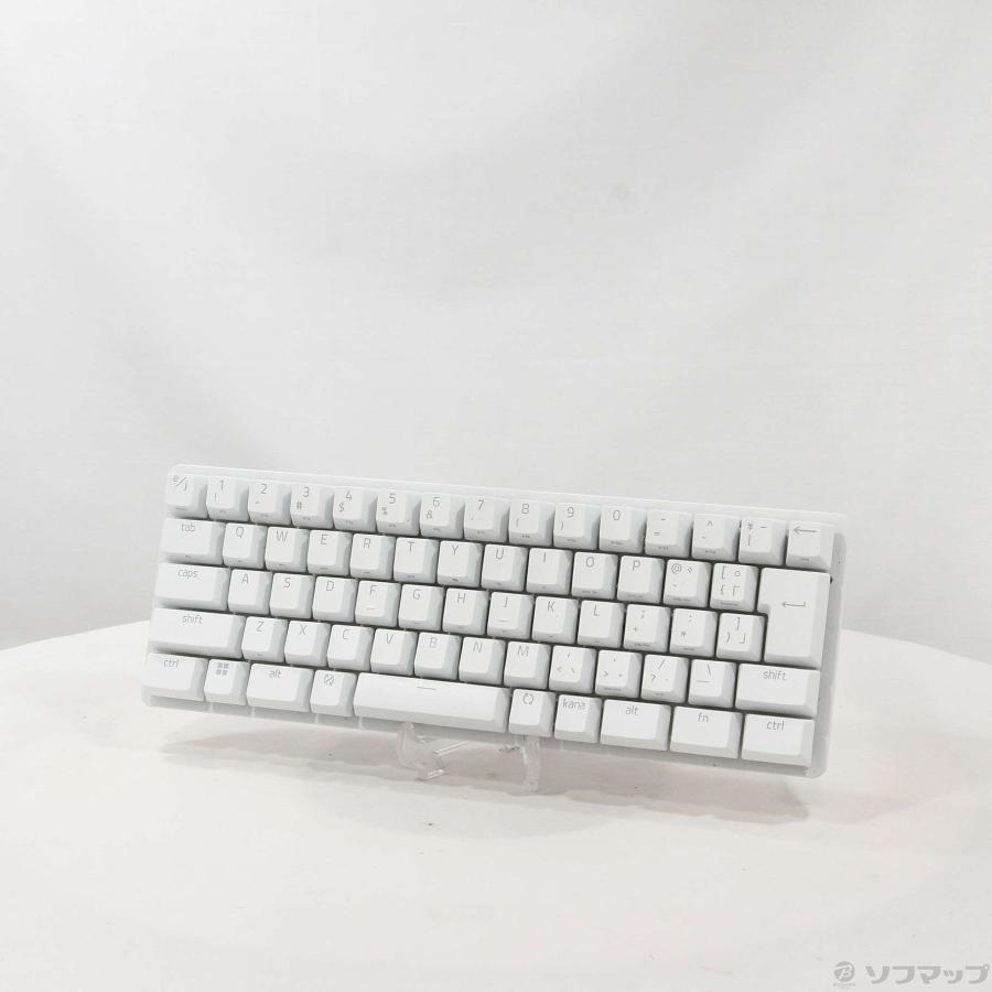 〔中古〕RAZER(レイザー)  Huntsman Mini JP Clicky Optical Switch RZ03-03390900-R3J1 ホワイト 紫軸 | Razer | 01