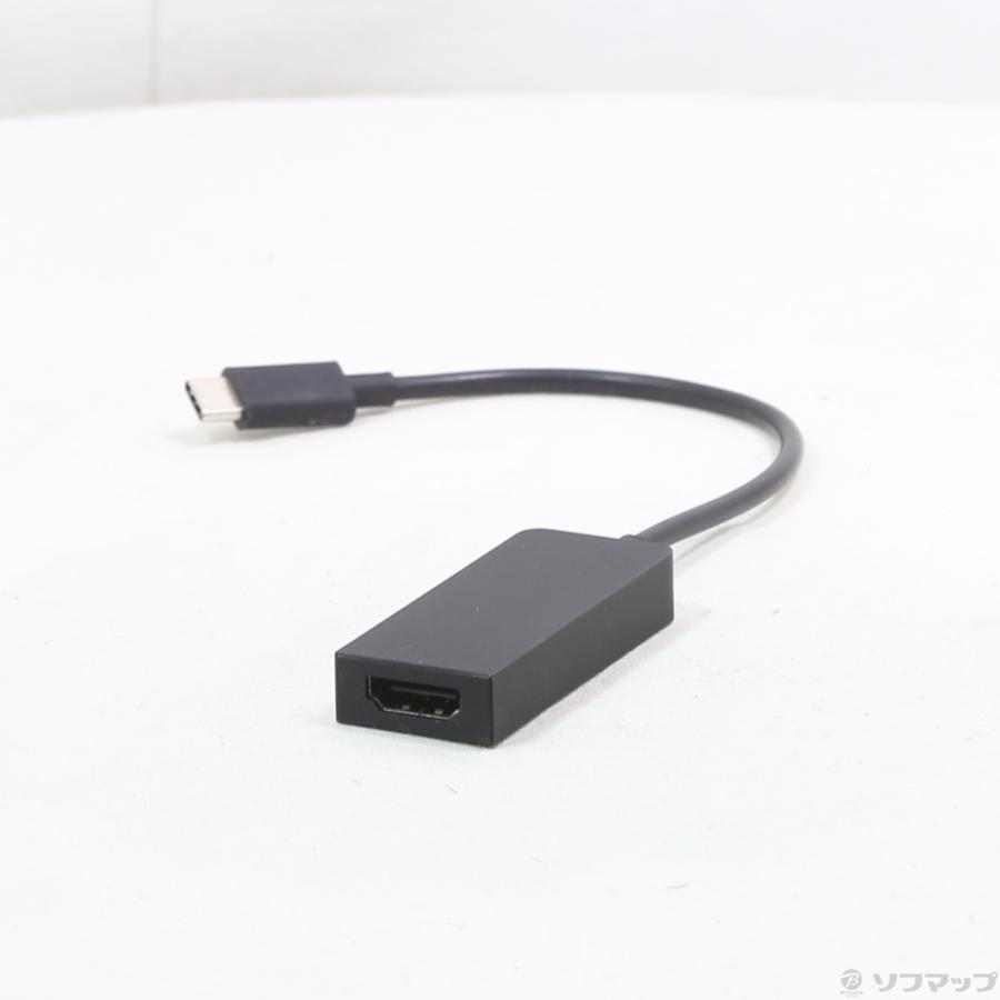 〔中古〕Microsoft(マイクロソフト)  Surface USB-C - HDMIアダプター HFP-00006｜y-sofmap｜02