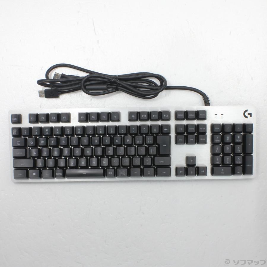 〔中古〕logicool(ロジクール)  G413 バックライト搭載 メカニカル ゲーミングキーボード 白軸 | logicool | 01