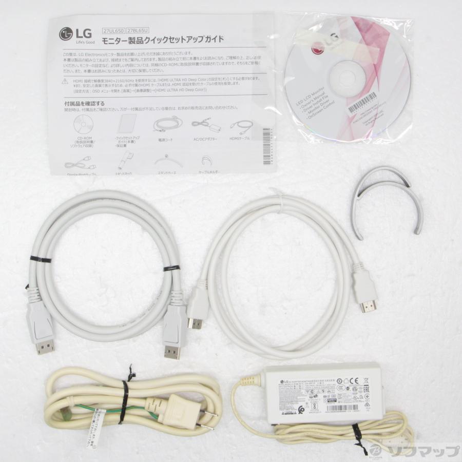 〔中古〕LG(エルジー)  27UL650-W | LGエレクトロニクス | 02