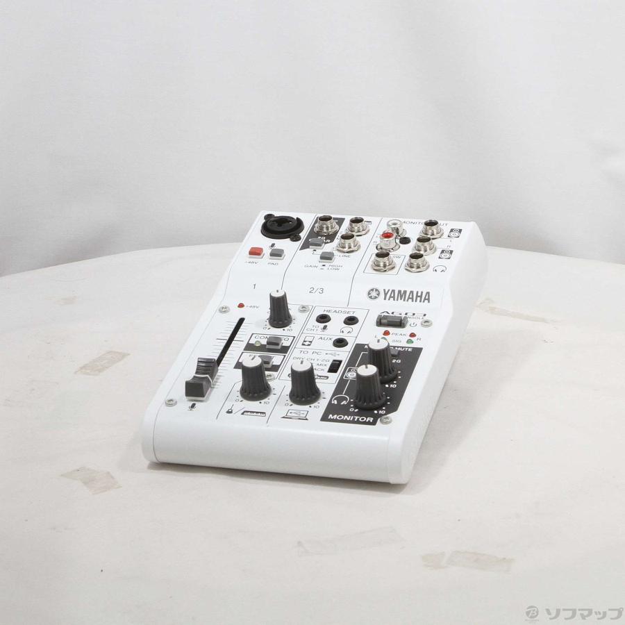 〔中古〕YAMAHA(ヤマハ)  AG03 ウェブキャスティングミキサー | YAMAHA | 01