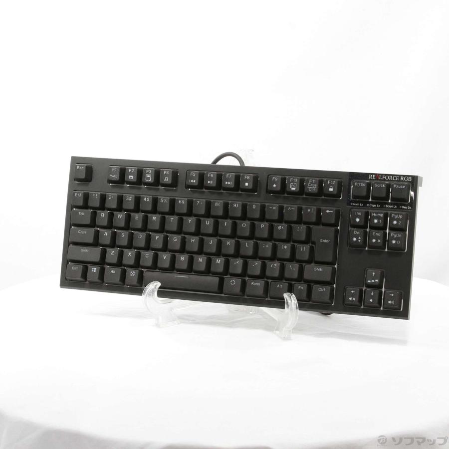 中古〕東プレ REALFORCE RGB TKL／R2TLA-JP4G-BK