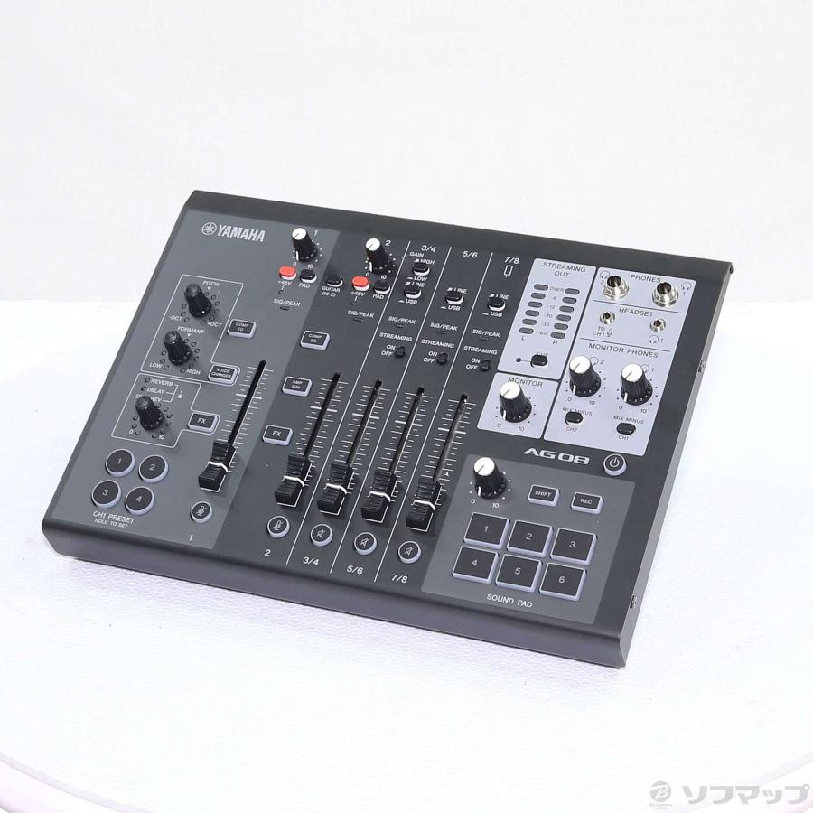〔中古〕YAMAHA(ヤマハ)  YAMAHA AG08B ライブストリーミングミキサー | YAMAHA | 01