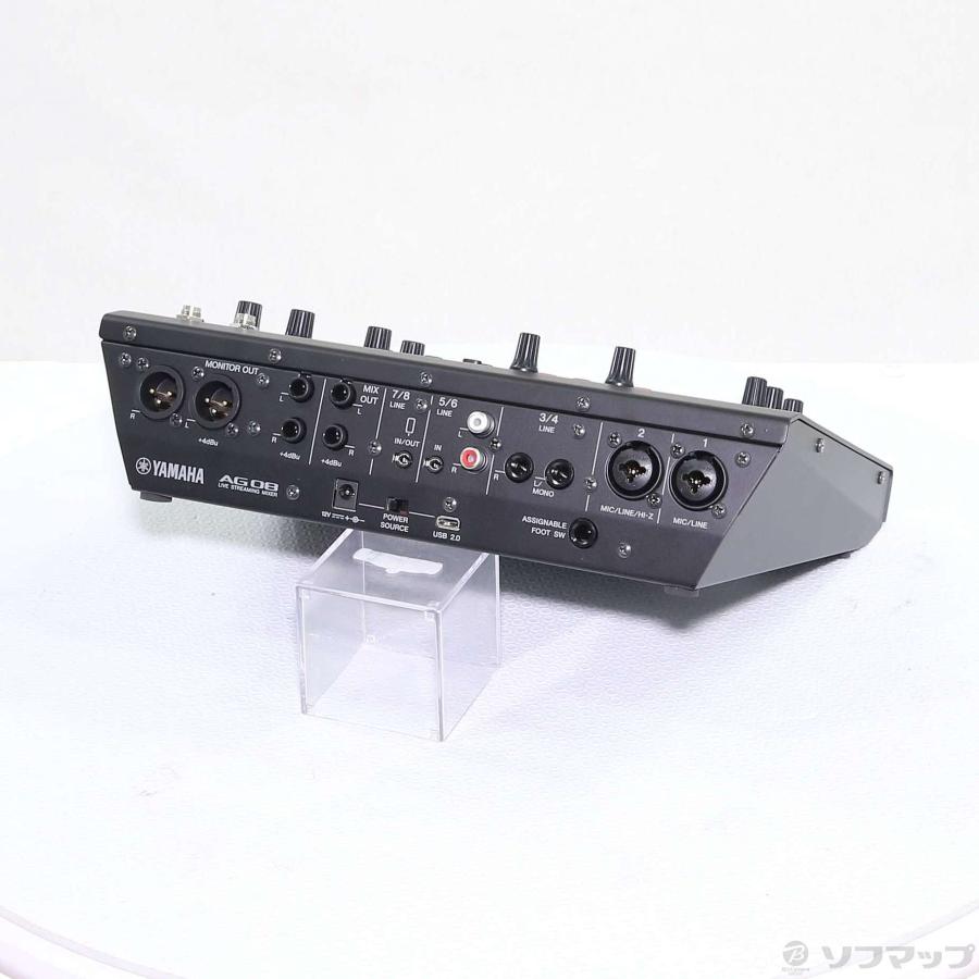 〔中古〕YAMAHA(ヤマハ)  YAMAHA AG08B ライブストリーミングミキサー | YAMAHA | 03