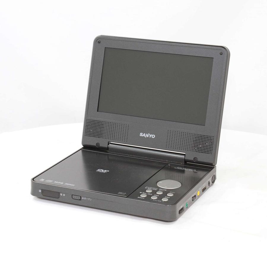 〔中古〕SANYO(サンヨー)  〔中古品〕 DVD-HP700ND(K) (7型ワイド液晶ポータブルDVDプレーヤー／ワンセグ) |  | 01