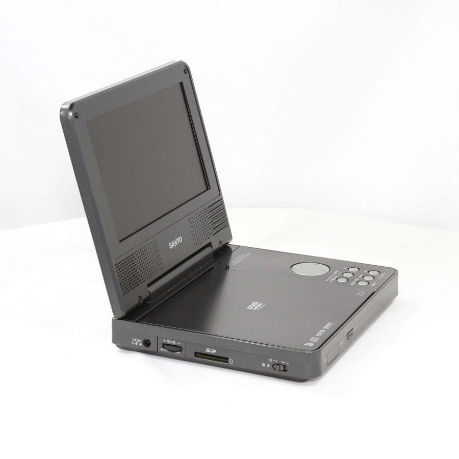 中古〕SANYO(サンヨー) 〔中古品〕 DVD-HP700ND(K) (7型ワイド液晶