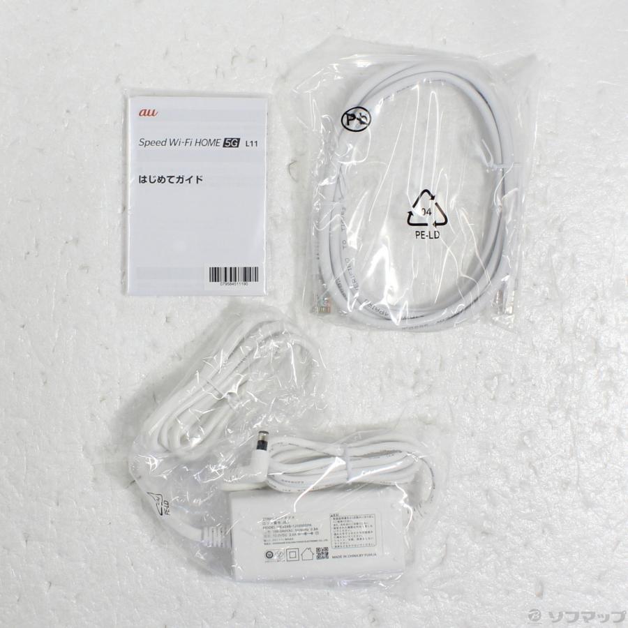 〔中古〕ZTE(ゼットティーイー)  Speed Wi-Fi HOME 5G L11 ZTR01 ホワイト |  | 05