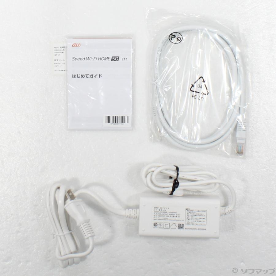 〔中古〕ZTE  Speed Wi-Fi HOME 5G L11 ZTR01 ホワイト |  | 05