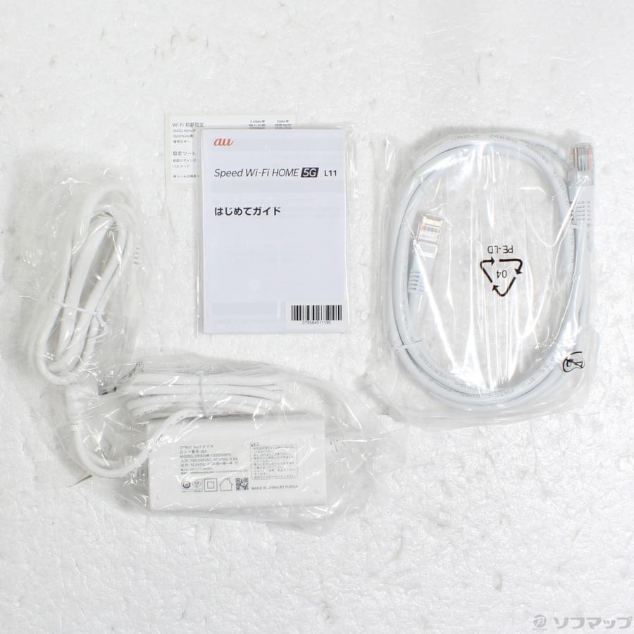 〔中古〕ZTE(ゼットティーイー)  Speed Wi-Fi HOME 5G L11 ZTR01 ホワイト |  | 05