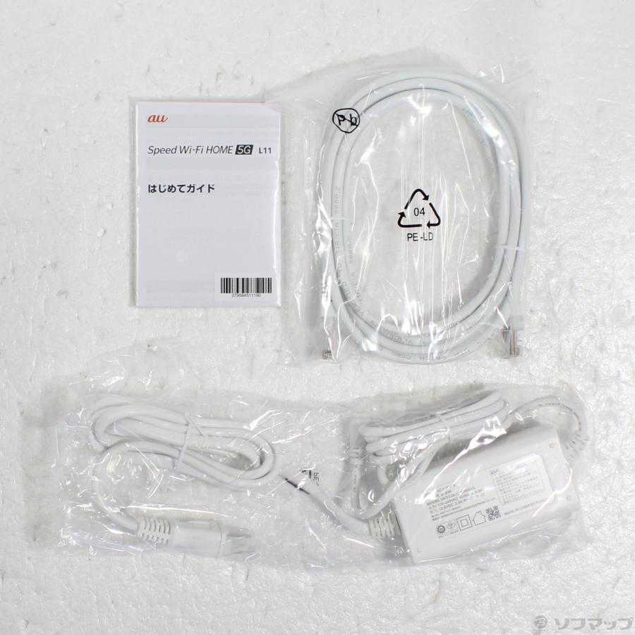 〔中古〕ZTE(ゼットティーイー)  Speed Wi-Fi HOME 5G L11 ZTR01 ホワイト |  | 05