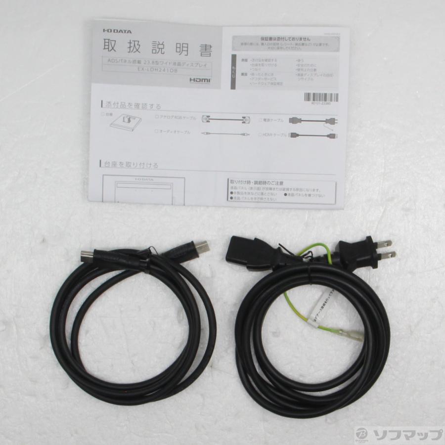 〔中古〕IO DATA(アイオーデータ)  EX-LDH241DB ブラック | I-O DATA | 02