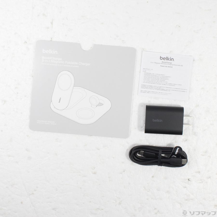 〔中古〕Belkin  〔展示品〕 BoostCharge Pro Qi2 3-in-1 折りたたみ式ワイヤレス充電器 ブラック WIZ029dqBK | Belkin | 05