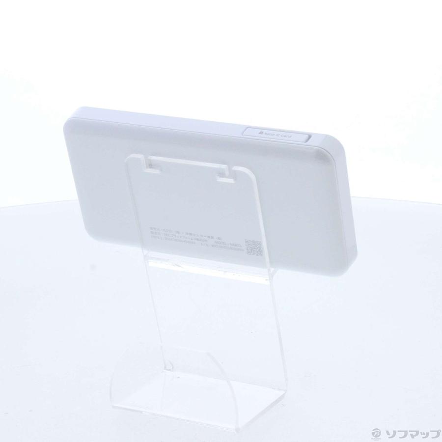 〔中古〕NEC(エヌイーシー)  〔中古品〕 Speed Wi-Fi 5G X12 NAR03SWU アイスホワイト SIMフリー |  | 03