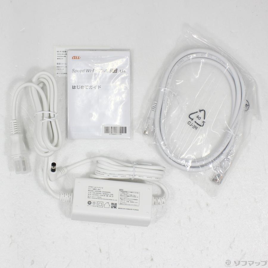 〔中古〕ZTE(ゼットティーイー)  Speed Wi-Fi HOME 5G L11 ZTR01 ホワイト |  | 05