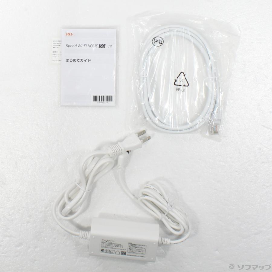 〔中古〕ZTE  Speed Wi-Fi HOME 5G L11 ZTR01 ホワイト |  | 05