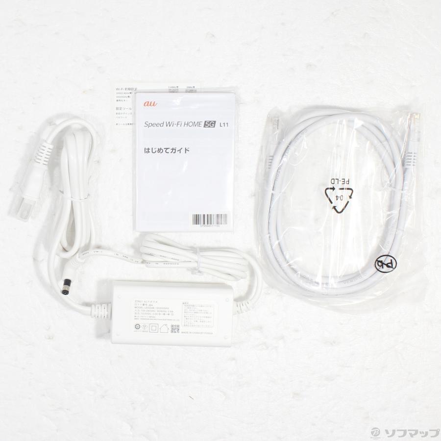 〔中古〕ZTE(ゼットティーイー)  Speed Wi-Fi HOME 5G L11 ZTR01 ホワイト |  | 05