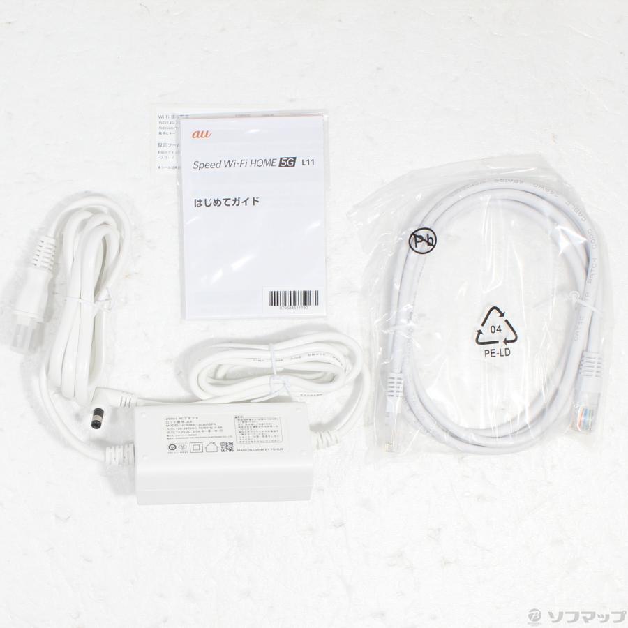 〔中古〕ZTE(ゼットティーイー)  Speed Wi-Fi HOME 5G L11 ZTR01 ホワイト |  | 05