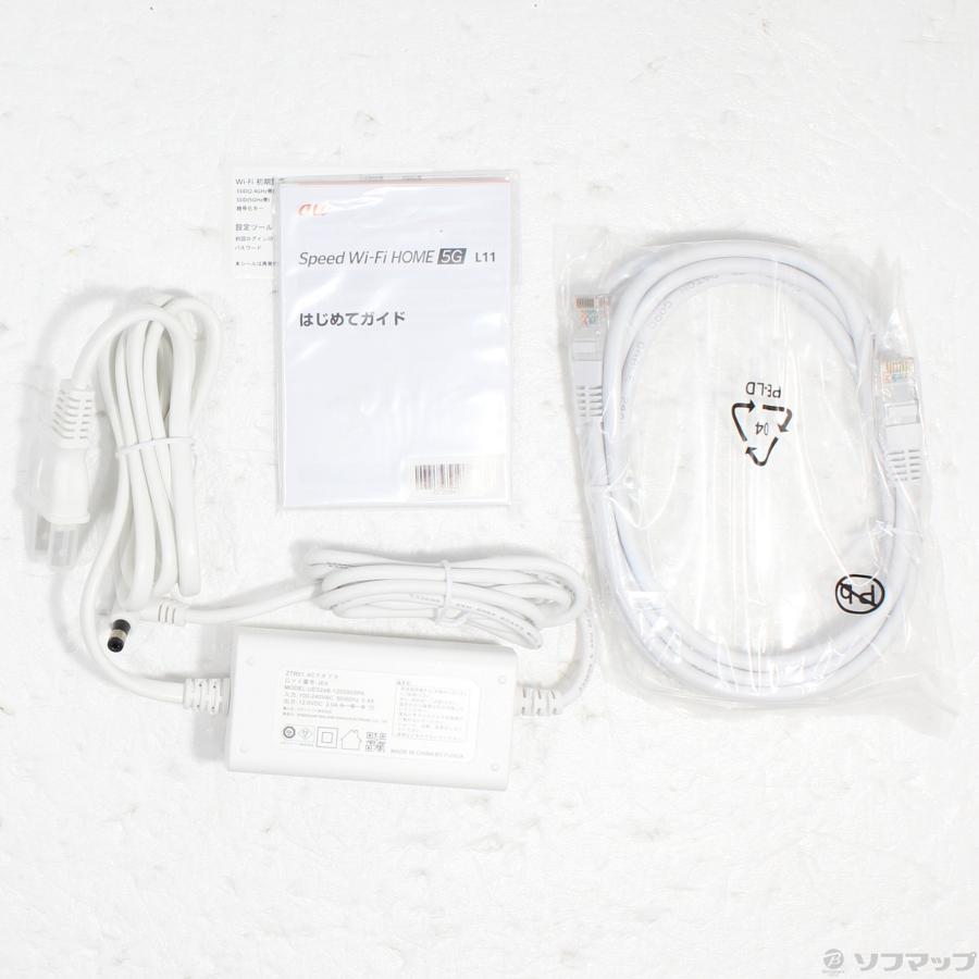 中古〕ZTE(ゼットティーイー) Speed Wi-Fi HOME 5G L11 ZTR01