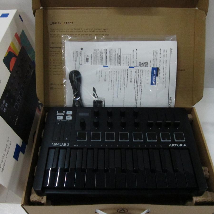 〔中古〕ARTURIA(アートリア)  MiniLab 3 ディープブラック |  | 01