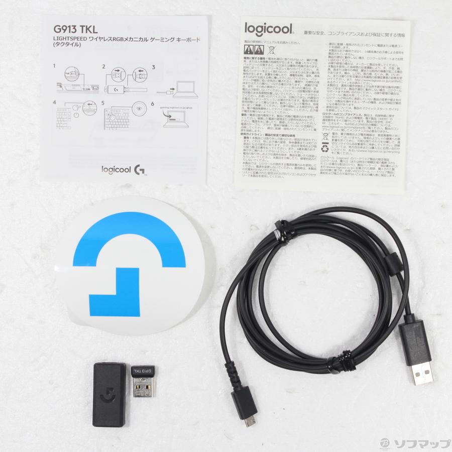 〔中古〕logicool(ロジクール)  リニア G913-TKL-LNBK ブラック | logicool | 05