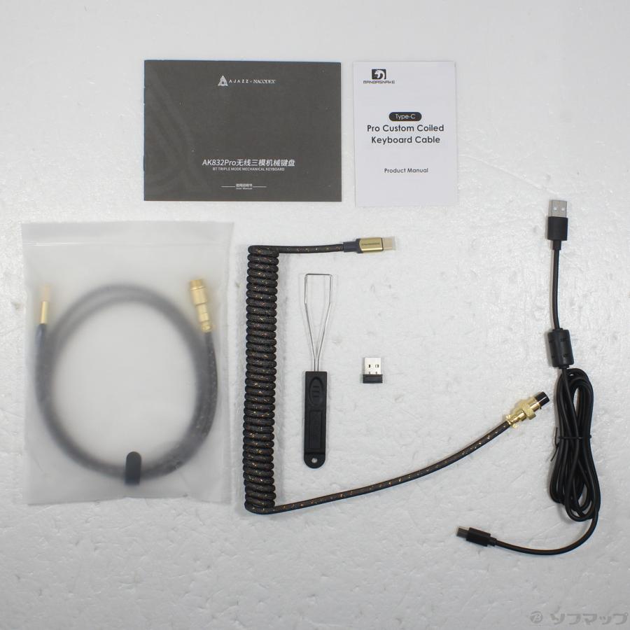 〔中古〕その他メーカー  ATTACK SHARK x AJAZZ AK832 メカニカル キーボード 赤軸 |  | 05