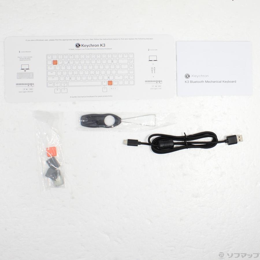 〔中古〕キークロン  Keychron K3 メカニカルキーボード US配列 青軸 K3B2 |  | 05