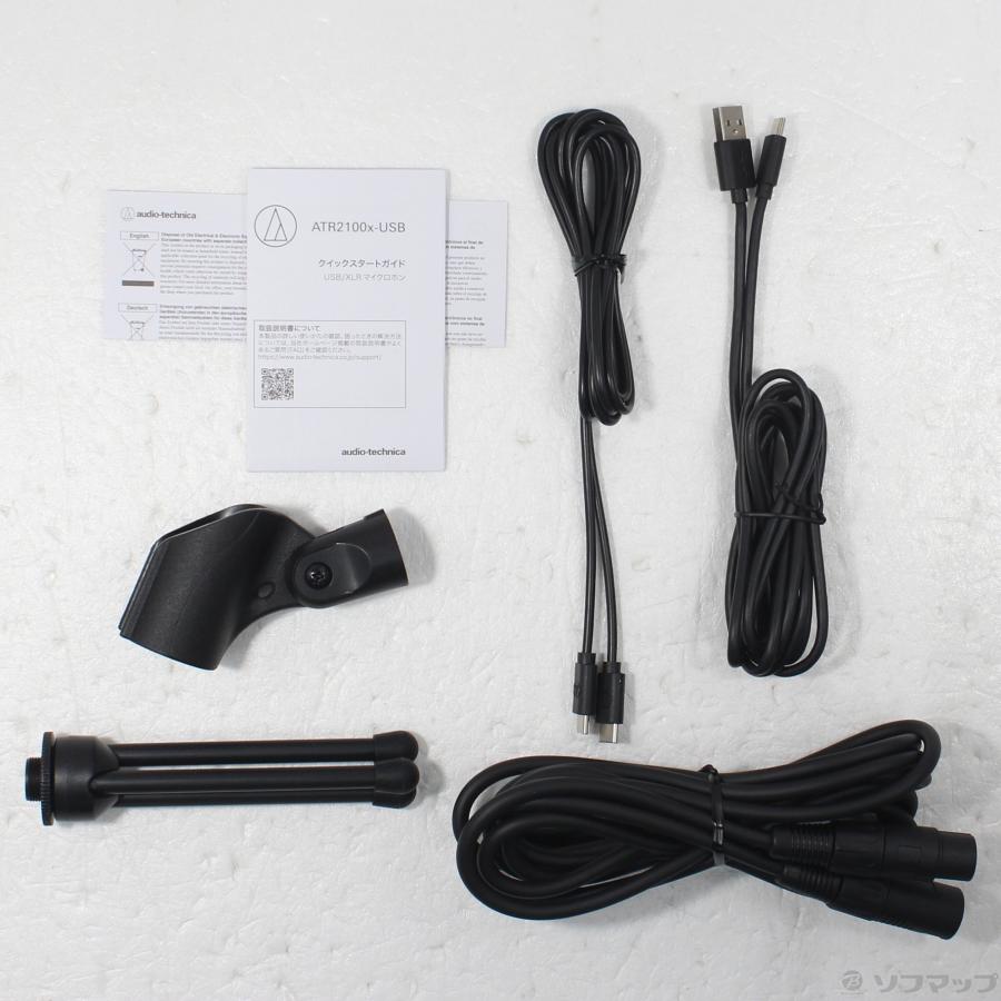 〔中古〕audio-technica(オーディオテクニカ)  USB／XLRマイクロホン ATR2100x-USB | オーディオテクニカ | 05