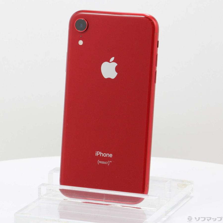〔中古〕Apple(アップル)  iPhoneXR 128GB プロダクトレッド MT0N2J／A SoftBank | SoftBank SELECTION | 01