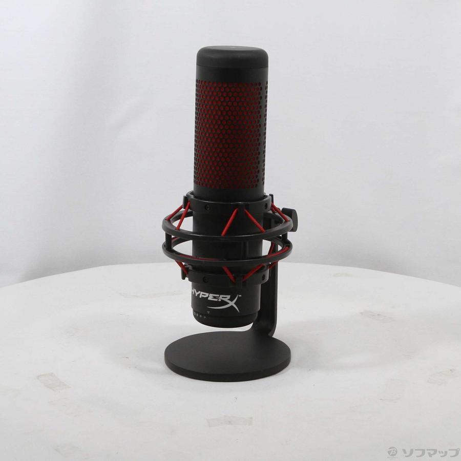 〔中古〕HYPERX  HyperX QuadCast スタンドアロンマイク HX-MICQC-BK |  | 01