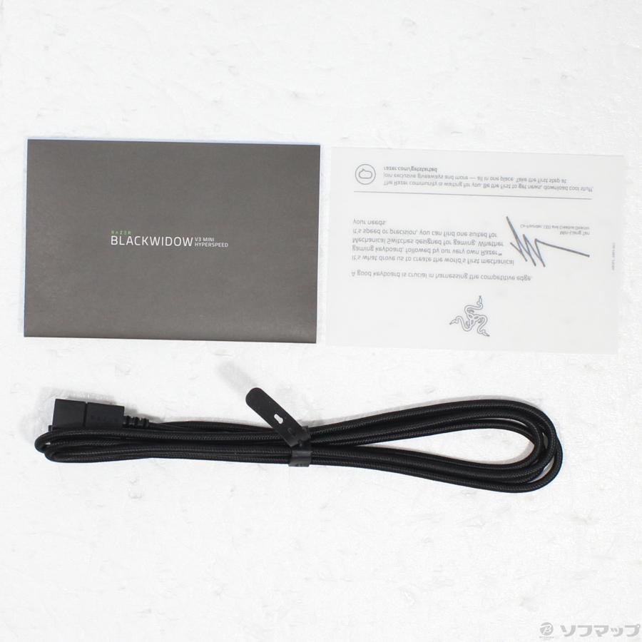 〔中古〕RAZER(レイザー)  BlackWidow V3 Mini HyperSpeed JP Green Switch RZ03-03891700-R3J1 緑軸 | Razer | 05