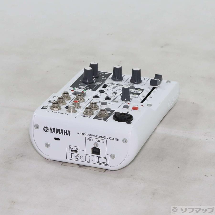 〔中古〕YAMAHA(ヤマハ)  AG03 ウェブキャスティングミキサー | YAMAHA | 03