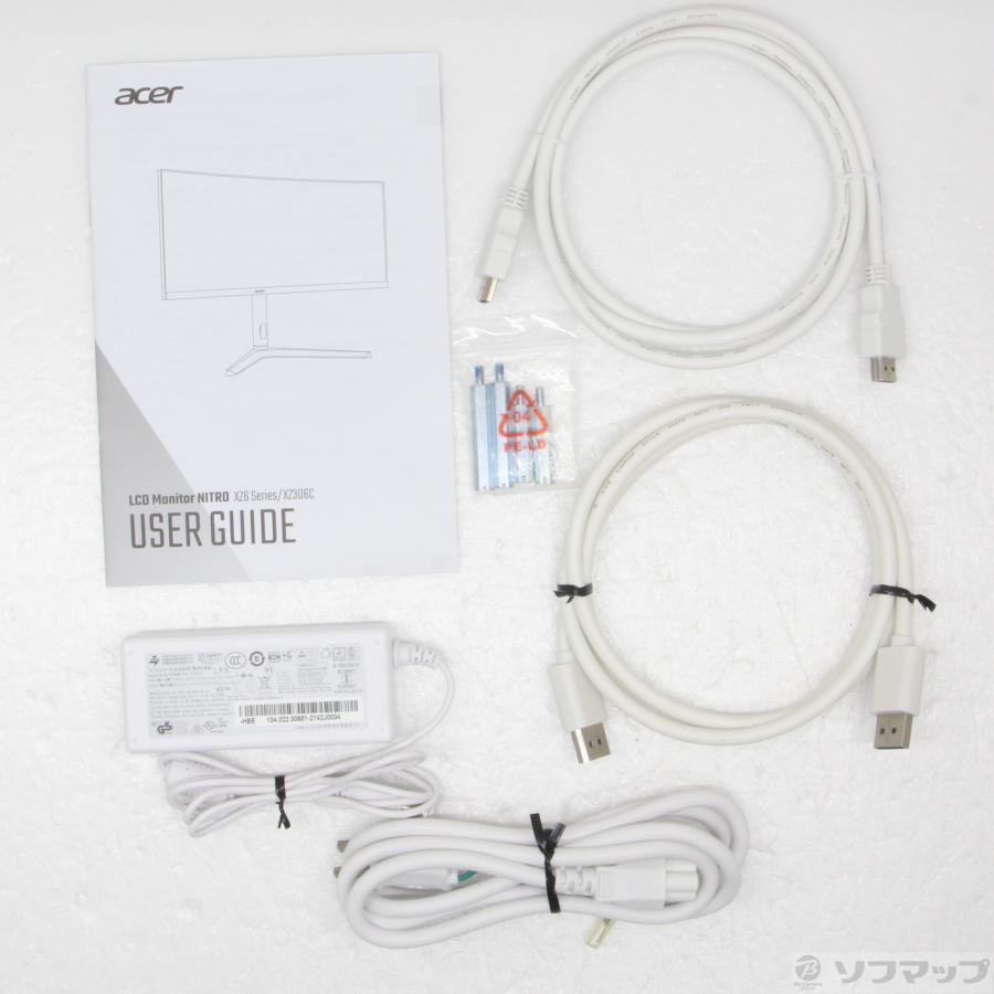 〔中古〕Acer(エイサー)  Nitro XZ306C X ゲーミングLCDモニタ XZ306CXwmiiiphx | acer | 02