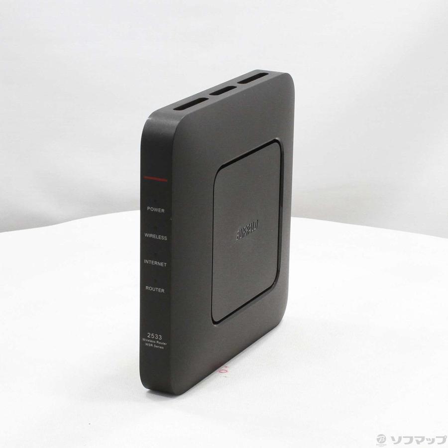 〔中古〕BUFFALO(バッファロー）  WSR-2533DHPL2-BK ブラック | BUFFALO | 01