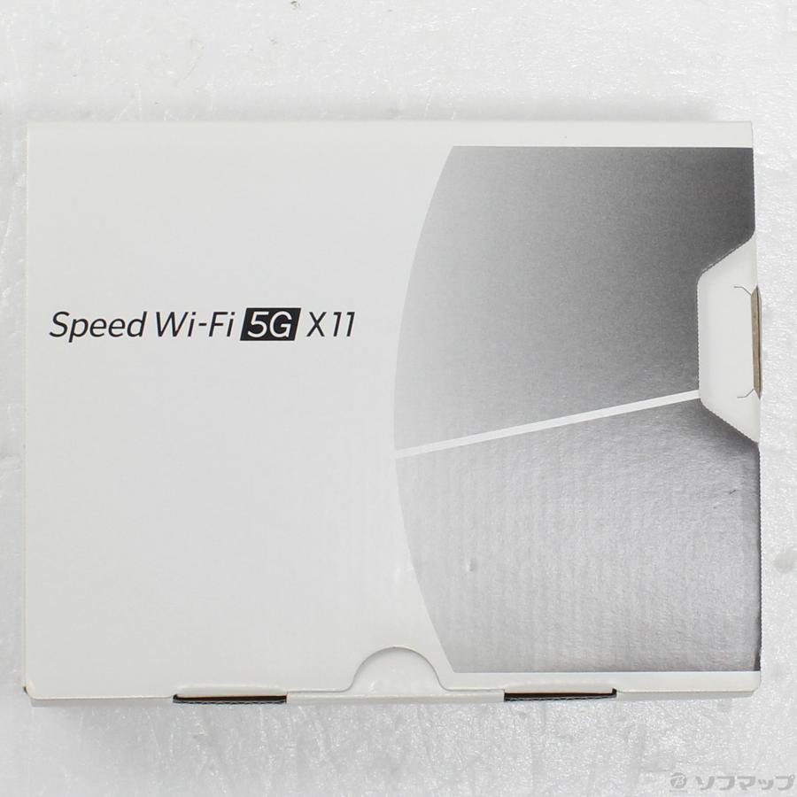 〔中古〕WIMAX  〔中古品〕 Speed Wi-Fi 5G X11 NAR01SWU スノーホワイト WiMAX |  | 05