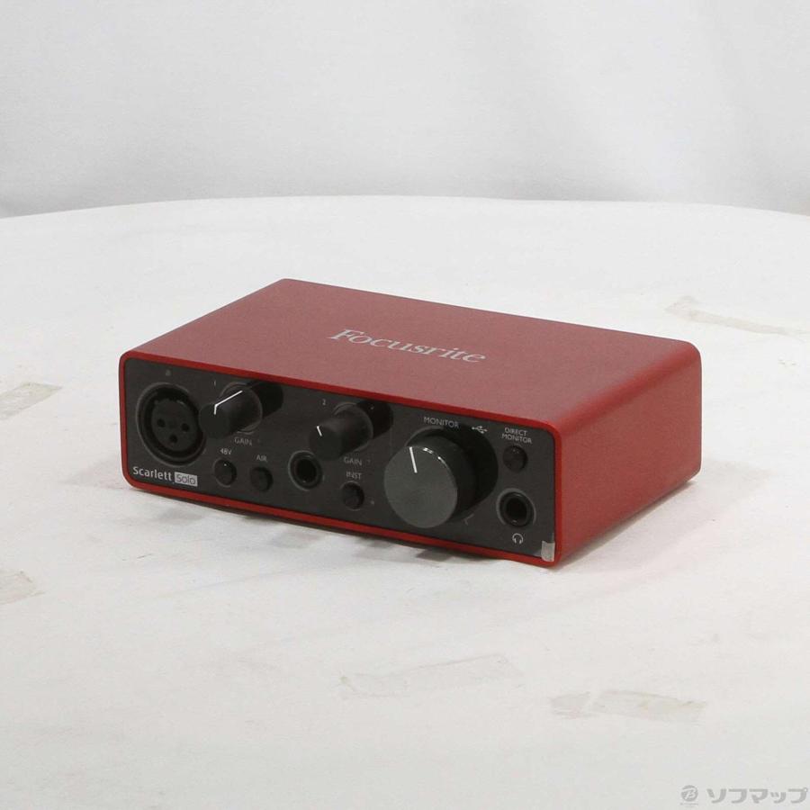 〔中古〕FOCUSRITE  Scarlett solo 3rd Gen |  | 01