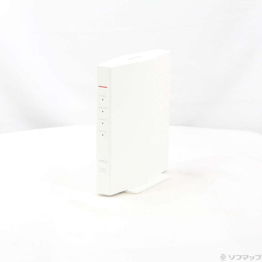 〔中古〕BUFFALO(バッファロー）  WSR-1500AX2B／NWH ホワイト | BUFFALO | 01