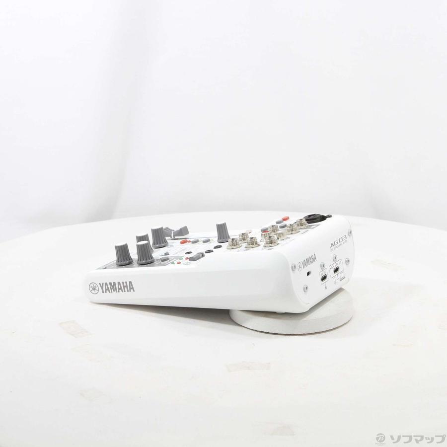 YAMAHA AG03mk2 ホワイト Yamaha AG03MK2 White 3-Channel Live Streaming Loopback Audio USB