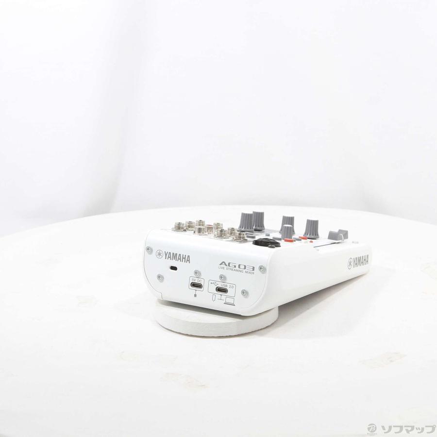 YAMAHA AG03mk2 ホワイト Amazon.com: Yamaha AG03MK2 White Live Streaming Kit with mixer/USB