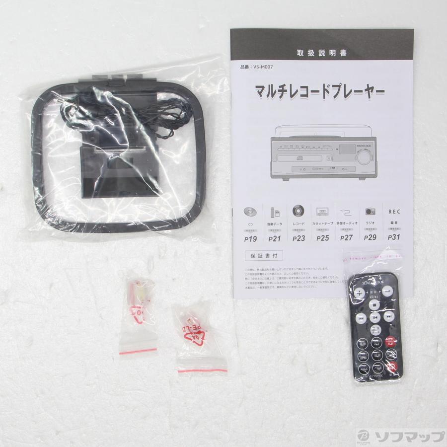 〔中古〕その他メーカー  マルチレコードプレーヤー VS-M007G |  | 05