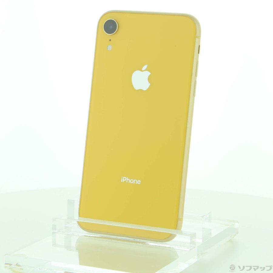 〔中古〕Apple(アップル)  iPhoneXR 64GB イエロー MT082J／A SIMフリー | Apple | 01