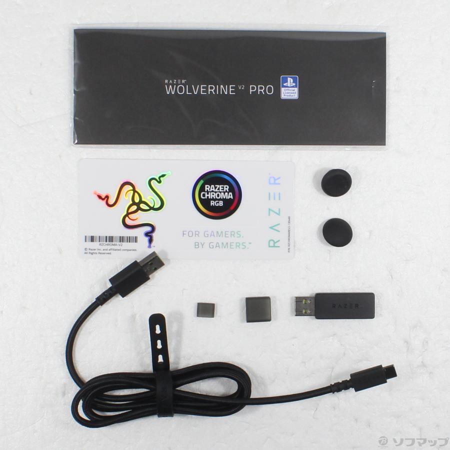 〔中古〕RAZER(レイザー)  RZ06-04710100-R3A1 ゲームパッド Wolverine V2 ProPS5対応 ブラック | Razer | 05
